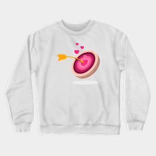 love and dart Crewneck Sweatshirt